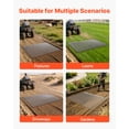 thumbnail image 6 of VEVOR Drag Harrow, 6.6 x 4 ft, High-Efficiency Chain Harrow Rake, ATVs UTVs Tractors Attachments, Durable Galvanized Steel Mesh Drag Mat with Towing Chain,for Gravel Driveway Ruts Farm Field Leveling, 6 of 9