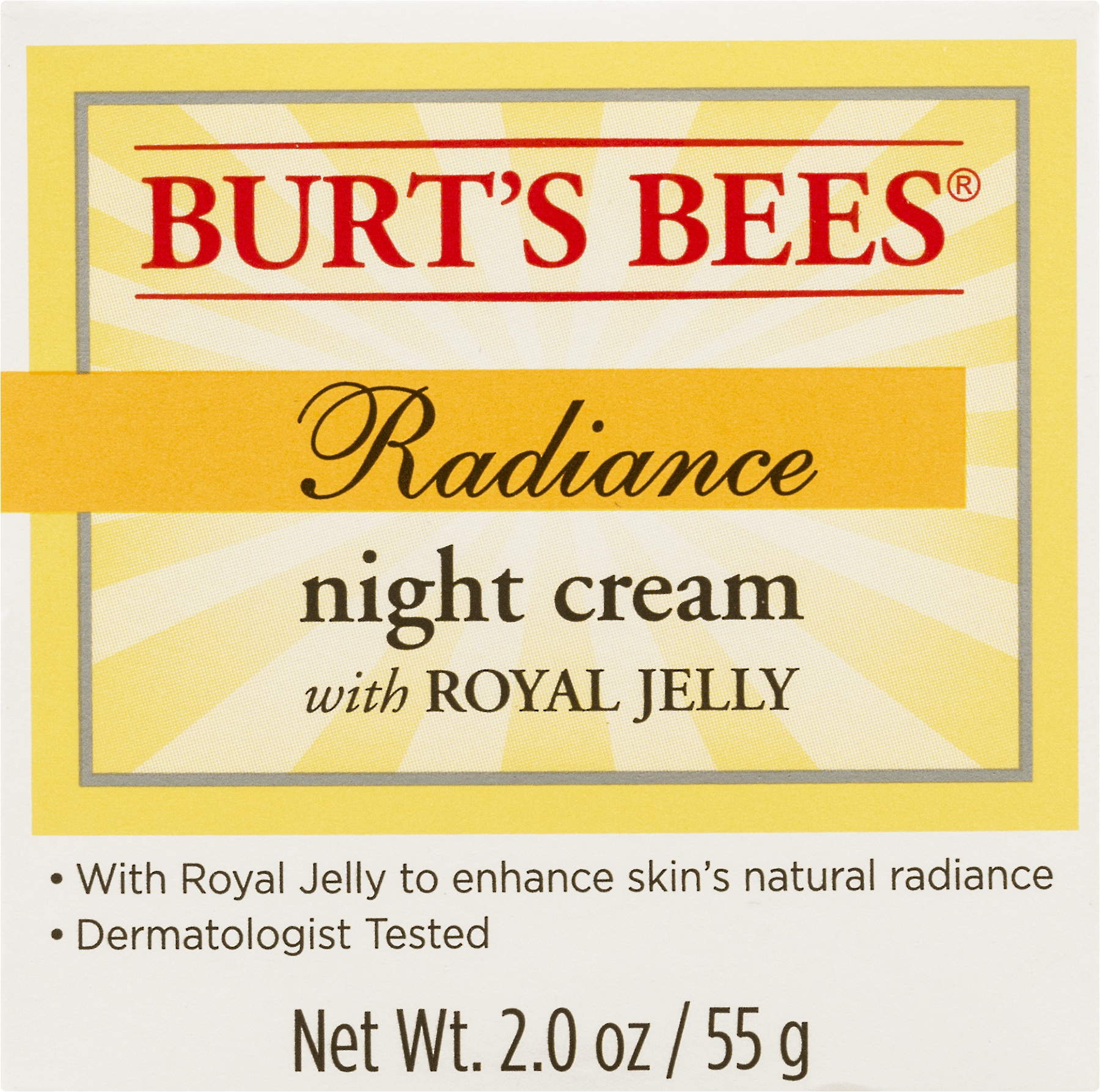 Burt's Bees Radiance Night Cream, 2 oz - image 2 of 9