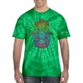 thumbnail image 2 of Wild Bobby, Colorful Rainbow Hamsa Symbol Spiritual Yoga, Pop Culture, Tie-Dye Tees, Spiral Kelly, X-Large, 2 of 3