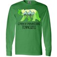 thumbnail image 3 of Inktastic Smoky Mountains, Tennessee- Mountains and Bear Shape Long Sleeve T-Shirt, 3 of 5