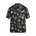 thumbnail image 5 of George Men's Relaxed Fit Printed Camp Shirt with Short Sleeves, Sizes S-3XLT, 5 of 5