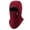 Red, variant on Winter Balaclava Ski Mask,Fleece Full Face Mask Neck Cover,Windproof Warmer Cycling Mask for Men Women(Red)