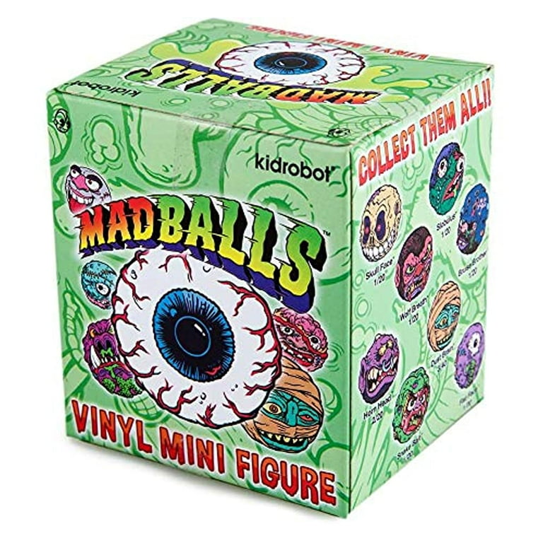Kidrobot's Mad Balls Vinyl Mini Collectible Figure Series in Blind