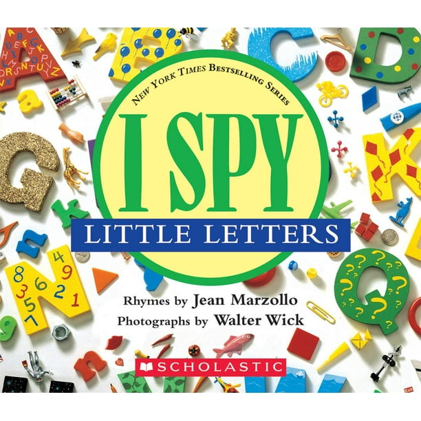 I Spy Little Letters (Board Book) - Walmart.com - Walmart.com