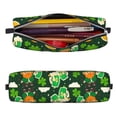 thumbnail image 2 of Naloa St Patrick's Day10 Leather Pencil Case, Makeup Pouch, Zipper Pouch for Daily Essentials, Storage Organizer, Cosmetics and Stationary Bag, 2 of 7
