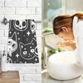 thumbnail image 6 of Coolnut Monster Cat Patterned Hand Towels 2 PCS, Cotton Bath Towel for Drying Face Hands Body Decorative Water Absorbent Lightweight Towels for Bathroom Ktichen Travel Gym, 16"x28", 6 of 6