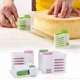 thumbnail image 3 of Layer Cake Slicer, 4 Pieces Adjustable 5 Layer Cake Cutter Cake Cutting Aid Cut Fixer Tools For Cake Floors, 3 of 4