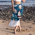 thumbnail image 6 of Santa Claus Women's Chiffon Beach Dress with Polyester Straps - Summer Dress for Beach vibes, 6 of 6