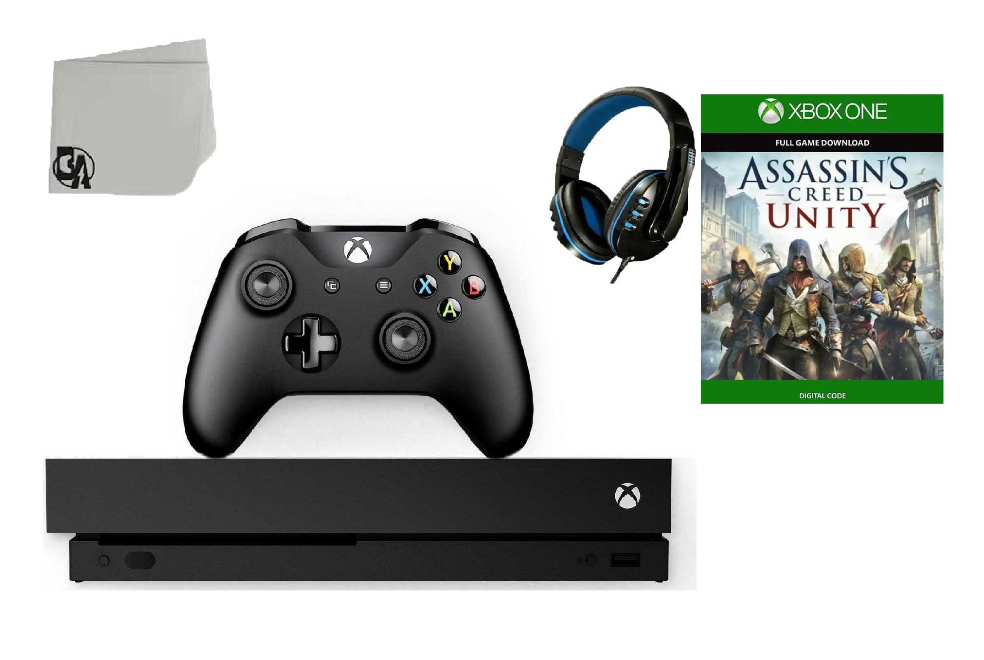 1円】XboxOne X 本体セット MODEL 1787 ブラック 1TB ゲーム機本体 