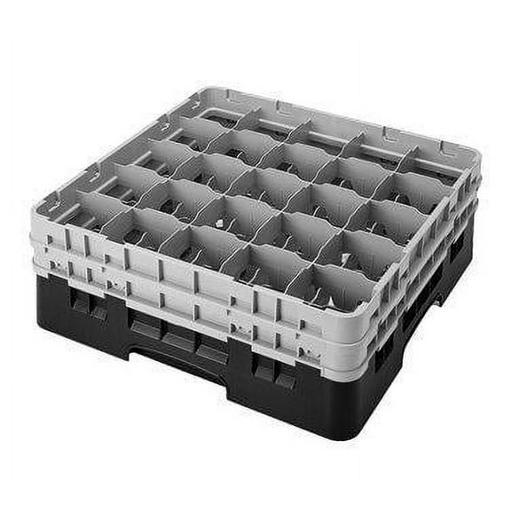 Cambro Camrack 25 Compartment 7 3/4" Glass Rack, Blue (25S738168) Category: Warewashing Racks