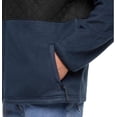 thumbnail image 5 of Eddie Bauer Men’s Lightweight Mixed Media Fleece Jacket, Full Zip (NAVY/X-LARGE), 5 of 5