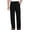 *Black, variant on Men's Drawstring Cotton-Linen Pants with Pockets,Straight Leg Lightweight Trousers For Men,Gray,S-3XL