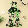 thumbnail image 5 of MZXELPRJD Toddler Bodysuit African Ankara Toddler 4t Boys Clothes Fall/winter Sets Girls Ruffled Backless Baby Girl New Years Outfit Kids Pj Set, 5 of 9