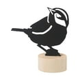 thumbnail image 2 of Fiudx Ofertas relámpago Clip de mensaje de pájaro hueco de hierro, clip de nota, decoración de pájaro de metal para jardín, sala de estar, comedor, 2 of 7