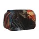 thumbnail image 1 of Disketp Cyberpunk Skull American Flag Estuche de Lápices de Doble Capa con Tapa Abatible y Cremallera, Organizador Escolar para Adolescentes y Adultos, 1 of 7