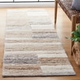 thumbnail image 2 of SAFAVIEH Casablanca Zayden Checkered Runner Rug, Natural/Ivory, 2'3" x 8', 2 of 8