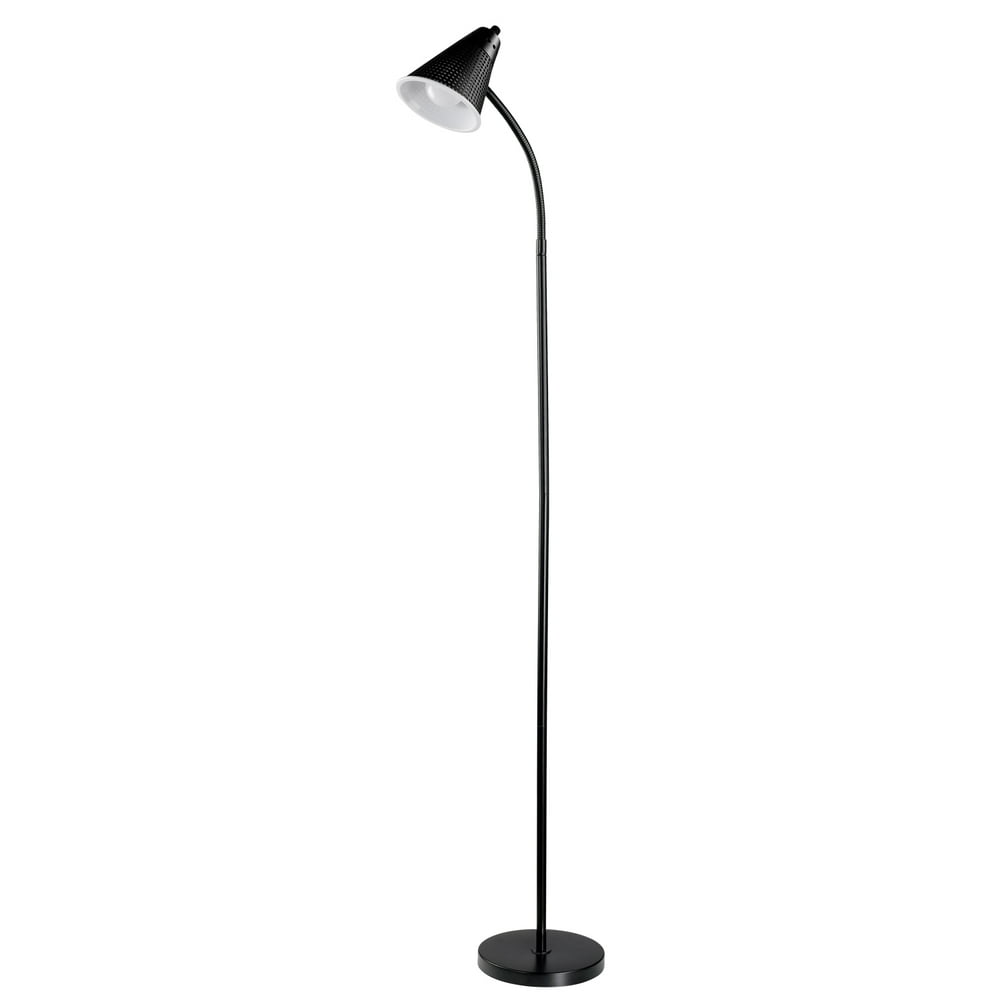 globe floor lamp black
