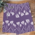 thumbnail image 4 of Purple Flower Kitchen Towels Set of 3, Water Absorbent Dish Towel, Country Garden Floral Aesthetics Plant Decorative Hand Towels - Quick Drying Cloth for Cooking Baking, 18x28 Inch, 4 of 8