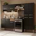 thumbnail image 2 of Cocina Integral Madesa Emilly Pop 229cm Marrón/Negro GREM2290027K, 2 of 10