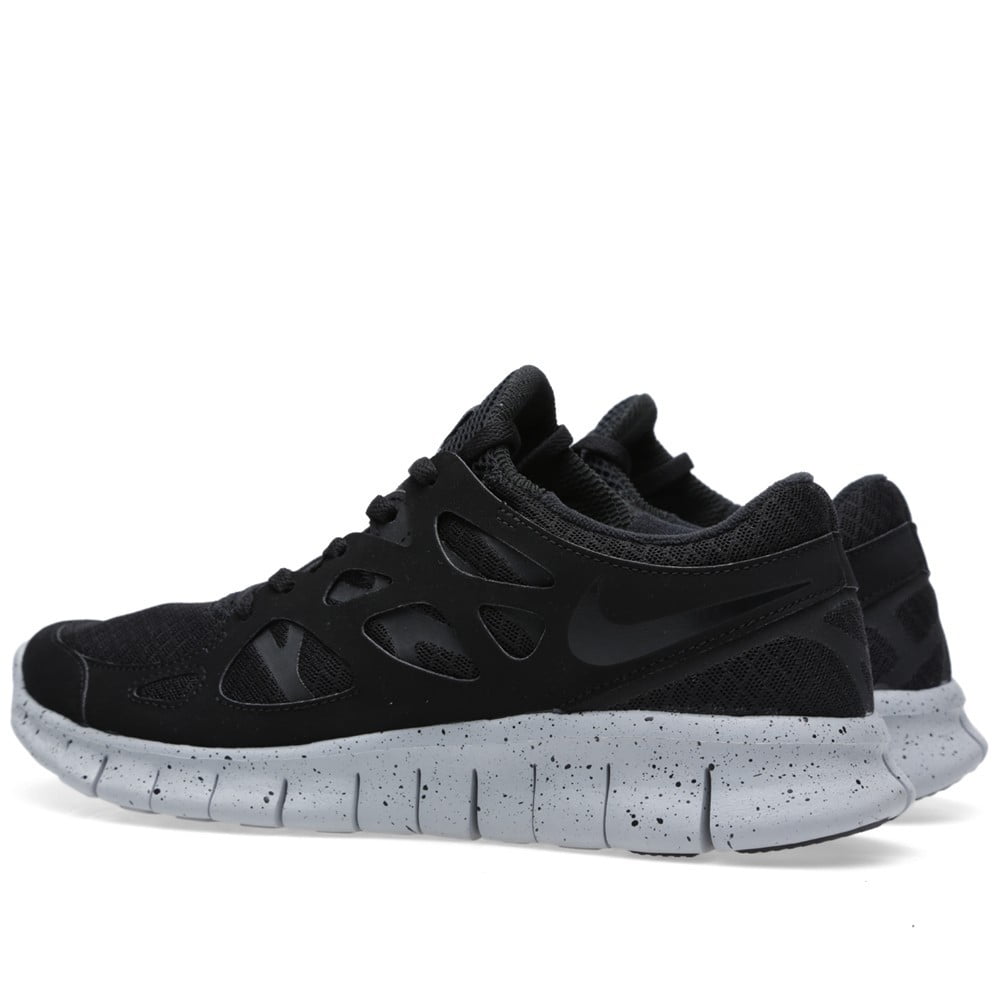 Medicinaal Attent Mathis Nike Free Run 2 SP Black/Cement Grey Men's Running Training Shoes Size 7.5  - Walmart.com