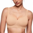 thumbnail image 3 of MEICHEN Wireless Comfortable Soft Bras for Women Full Coverage Everyday No Show Bra Summer Fall Essentials Fashion Clothes, 3 of 4