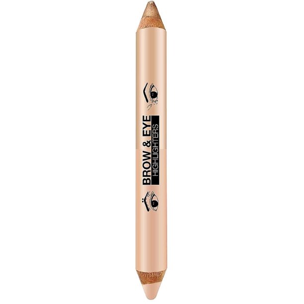 Milani Brow & Eye Highlighters, Matte Beige/High Glow 0.17 oz Walmart