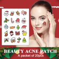 thumbnail image 4 of Christmas Style Acne Care Patch - 20pcs, Easy Application, Non-Waterproof, 4 of 6