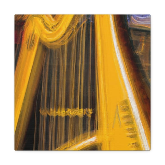 "Harp in Harmony" - Canvas