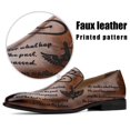 thumbnail image 2 of JITAI Men Dress Shoes Fashion Oxford Shoes for Men Brown Size 13, 2 of 6