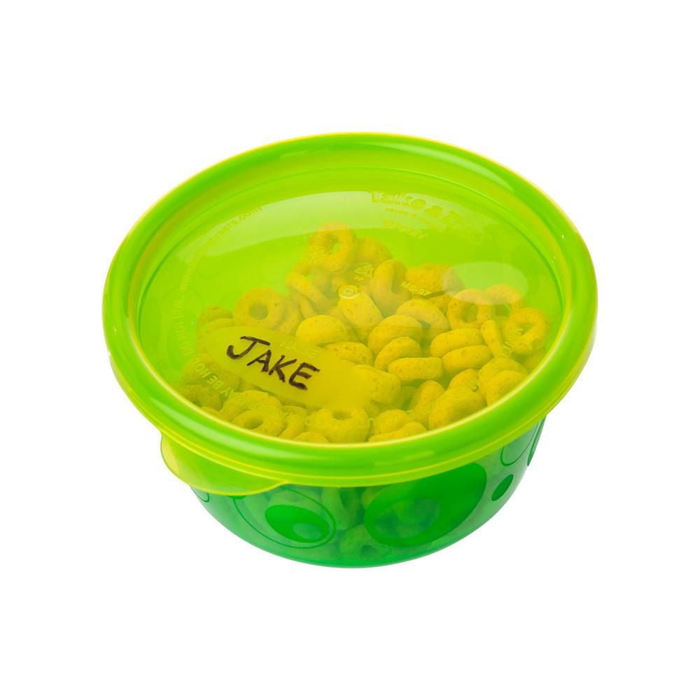 Learning Curve Canada Ltd The First Years Take & Toss 8 Oz Bowls with Lids - 6 Pack, Colours May Vary, 8 oz, 6 pack