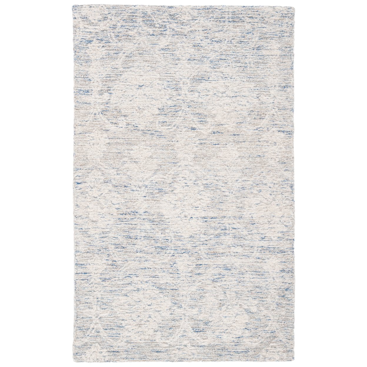 SAFAVIEH Metro Sutton Medallion Area Rug, Light Blue/Ivory, 5' x 8'