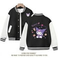 Kawaii Sanrio Kuromi Cinnamoroll Hello Kitty Children Baseball Coat