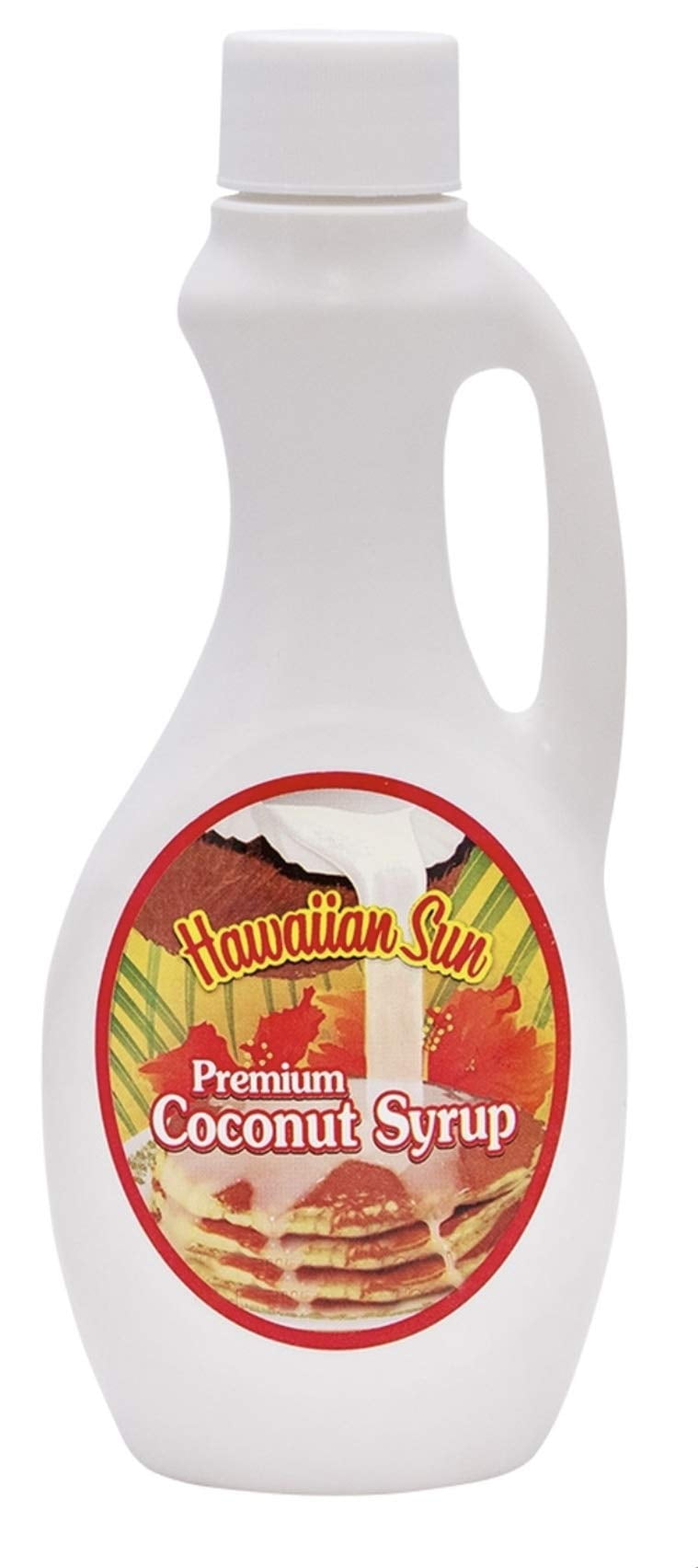 Hawaiian Sun Premium Coconut Syrups 8.3 fl. oz. Mini Bottles (Pack of 2)