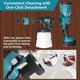 thumbnail image 5 of Rociador de pintura mejorado para Bos*ch, batería Li-ion 18V. Pistola HVLP inalámbrica con depósito 1200 ml + 200 ml, ideal para pintura interior/exterior de casa: paredes, cerca, muebles., 5 of 7