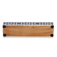 thumbnail image 4 of Handicrafts Home Handmade Modern Wooden Decorative Jewelry Storage Organizer Box with Lid - Keepsake Box for Home Decor, Accessories, Collectibles - Shiraz, 10X2.5X1.5 inch, 4 of 8