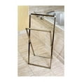 thumbnail image 2 of Kingston Brass SCC8298 Pedestal X Style Iron Construction Towel Rack, 2 of 3
