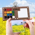 thumbnail image 3 of Kit Acuarela Portatil, Mini Set de Acuarelas para Viaje, con Paleta de Madera, Cuaderno, 12/24 Colores​​, Travel Watercolor Set, Regalos, 3 of 3