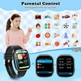 thumbnail image 5 of TOPCHANCES Kids Smart Watches, Touch Screen Smartwatch for  Boys Girls with 2-way Call, Dual Cameras, 31 Games, Music Player, Video, Educational Toys Gifts, Black, 5 of 8
