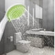 thumbnail image 5 of Rociador de mano para baño galvanizado y anticaídas para una mejor experiencia de ducha Cabezal de ducha resistente, 5 of 8