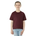 thumbnail image 1 of Jerzees Youth DRI-POWER Active Short Sleeve Crew T-Shirt, L, Maroon, 1 of 1
