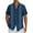 Navy Shirts, variant on Cllios Men's Hawaiian Shirt Funny Floral Print Holiday Tops Quick Dry Lapel Collared Short Sleeve T-shirts Casual Button Down Bowling Shirts M-4XL