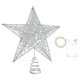 thumbnail image 1 of 1 Set iluminado estrella árbol topper hermoso árbol de navidad topper decoración navideña, 1 of 6