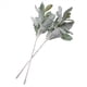 thumbnail image 3 of 20 Piezas de Hojas de Oreja de Cordero Flocadas Artificiales Dusty Tallos de Hojas de Roble Flocado Hoja, 3 of 5