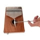 thumbnail image 1 of Piano De Dedo, 17 Teclas Kalimba De 17 Teclas, Con Cable De Audio Para Amantes De La Música En El Escenario ANGGREK EQ Kalimba, 1 of 8
