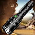 thumbnail image 1 of Peggybuy 1600LM Lampe de Poche Micro USB Rechargeable Torche Portable 5 Modes IPX4 Imperméable à l'Eau, 1 of 9