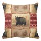 thumbnail image 1 of ABPHQTO Southwest Rustic Cabin Lodge Bear Animal Print Funda de almohada Throw Pillow Cover 50x50 cm, 1 of 1