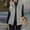 Gray, variant on Womens Vest Sevevn Women's Fleece Vest High Neck Sleeveless Sherpa Fuzzy Jacket With Pocket Fall Winter Outerwear