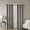 Charcoal, variant on Knitted Jacquard Damask Total Blackout Grommet Top Curtain Panel(Only 1 Pc Panel)