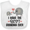 thumbnail image 3 of Inktastic Grandkids Best Grandma Ever Boys or Girls Baby Bib, 3 of 4