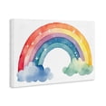 thumbnail image 2 of Stupell Industries Eclectic Colorful Rainbow with White Stars Canvas Art, 24 x 16, by Creative Studio, 2 of 8